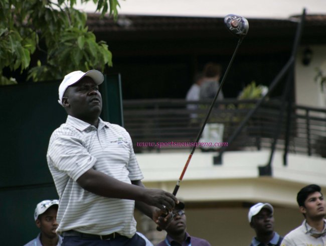 Kenya's Dismas Indiza is the top placed kenyan at the Barclays Open.