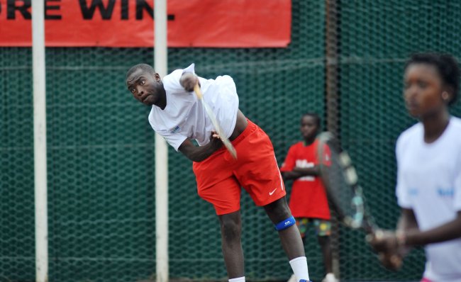 Ismael Mzai Changawa overcame a shaky start to beat Phenyo Matong of Botswana 6-4 6-0 to level the tie at 1-1.