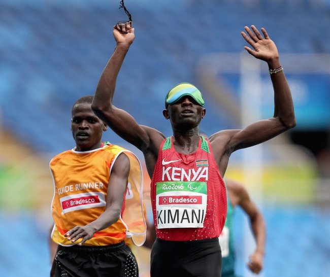 Samwel Muchai won two gold medals for Kenya in Rio.