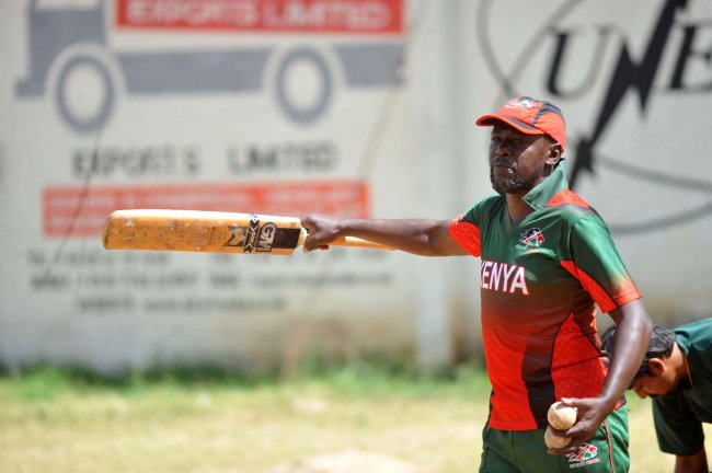 Cricket Kenya are uncomfortable with Maurice Odumbe, the national team's batting coach on tour squad. He was  'dropped' from tour squad for the second time. (Photo by Shutterspeed)